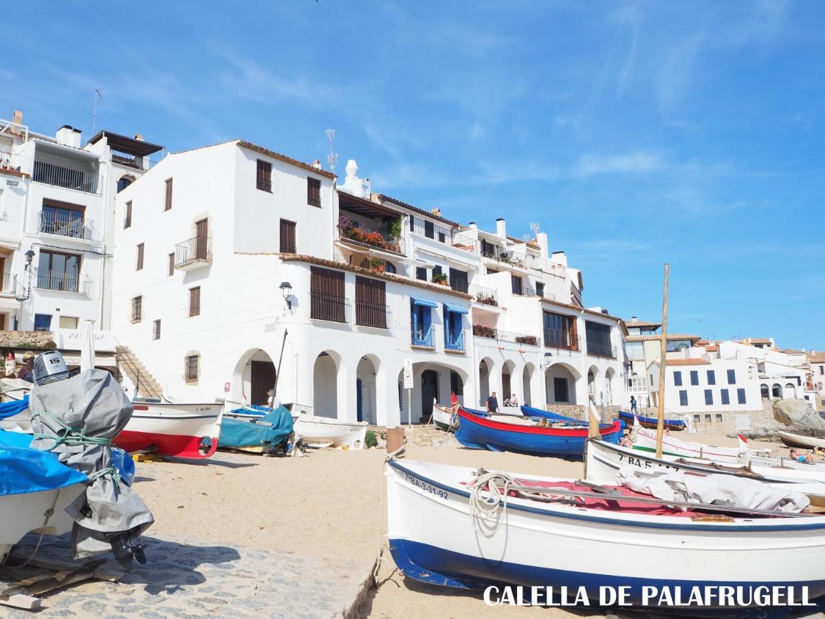 Apartament Amb Piscina I Aparcament - Baixos Amb Jardinet Calella De Palafrugell Kültér fotó